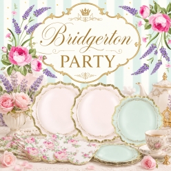 Bridgerton Themed Party Supplies